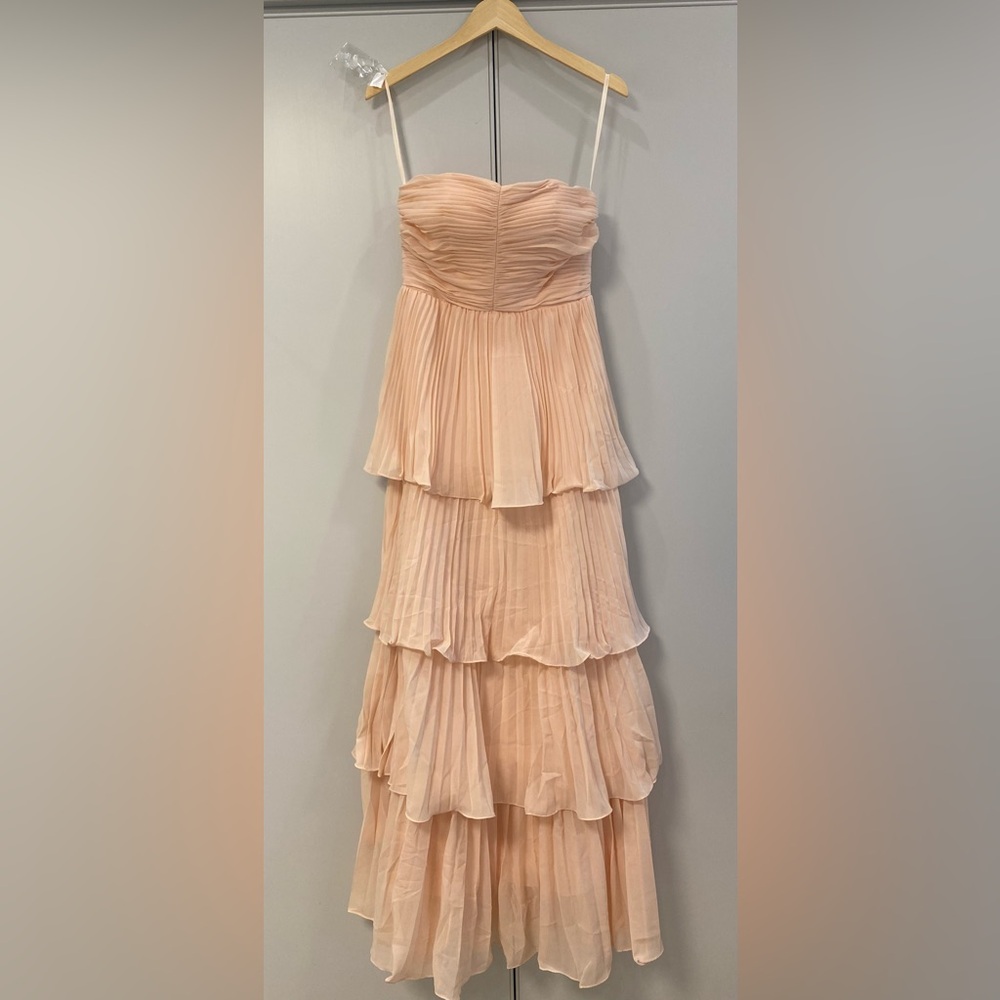 Floor Length Chiffon gown. Size 4
